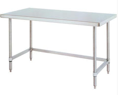 Masa din INOX 1200*600*850, AISI 304, demontabila, cu legatura inferioara, finisaj scotch-britte
