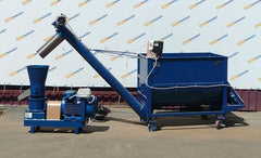 Presa de peleti GPP-7.5, 7.5 kW, 200 kg/h, matrita 6-8 mm