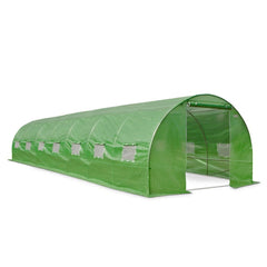 Solar de gradina 10x3x2m, polietilena 180 g/m², structura metalica, 30m², protectie UV