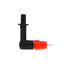 Racord fixare adapatoare niplu pasari 90°, plastic rezistent, pentru bara metalica/teava