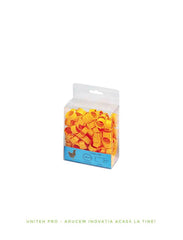 Inele Pasari 8mm Galbene Uniteh – 100 Bucati