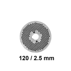 Matrita 120/2.5 mm | Diametru 120 mm, Gauri 2.5 mm, Grosime 19 mm | Compatibila cu Granulatoare Furaje