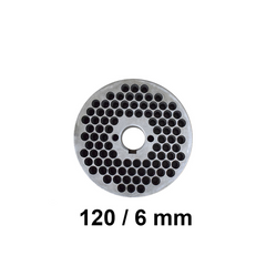 Matrita 120/6 mm | Diametru 120 mm, Gauri 6 mm, Grosime 19 mm | Compatibila cu Granulatoare Furaje