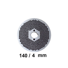 Matrita 140/4 mm | Diametru 140 mm, Gauri 4 mm, Grosime 22 mm | Compatibila cu Granulatoare Furaje