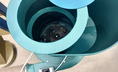 Tocator universal cereale si furaje UPR-7.5, motor 7.5 kW, productivitate 250-600 kg/h, cu cutite HARDOX-500 si ciclon