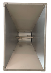 Zdrobitor manual de struguri ZSM-50S cu agitator, cuva INOX 50L, productivitate max. 600kg/h