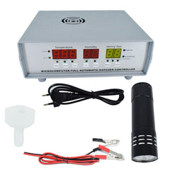 Incubator profesional UNITEH 240, 240 oua, 220V, 80W, motoras intoarcere 2.5 r/min, control temperatura si umiditate, contor umiditate, termometru