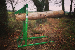 Suport busteni Timber Croc, 200 kg, Diametru Maxim 300 mm, Design Patentat, Vopsit, 20 kg