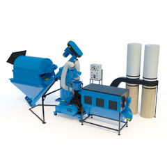 Linie de peleti MLG 500 COMBI+, 150-350 kg/h, 11 kW, calibrator materie prima, sistem de umidificare