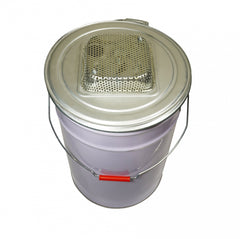 Moara de cereale EUROMILL-25, motor 1000W, productivitate 300kg/h, galeata 25L, 4 site incluse