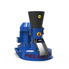 Granulator de peleti Pelletnik-150, 4 kW, 100 kg/h, 150 mm, role presoare, transmisie pe curele, 220V