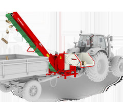 Tocator de crengi AM-200 PTO-K PRO (la tractor), cu banda de transportare, Ø max. 200 mm
