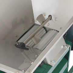 Zdrobitor electric de struguri ZSE-100SS FULL INOX cu desciorchinator si agitator, cuva INOX 50L, productivitate max. 1500kg/h