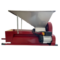 Zdrobitor electric de struguri ZSE-100S cu desciorchinator si agitator, cuva INOX 50L, productivitate max. 1500kg/h