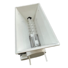 Zdrobitor electric de struguri ZSE-200M cu desciorchinator si agitator cu snec, cuva 50L, productivitate max. 1500kg/h