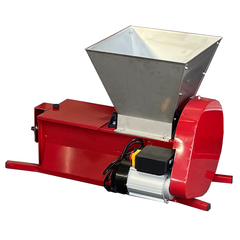 Zdrobitor electric de struguri ZSE-30SD cu desciorchinator, cuva INOX 30L, productivitate max. 800kg/h