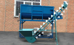 Banda de transportare cu cuve 3m, 3-4 t/h, 0.55 kW, 380 V