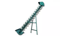 Banda de transportare cu cuve 4m, 3-4 t/h, 0.55 kW, 380 V