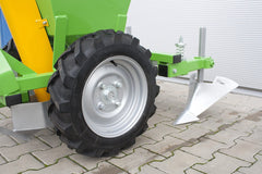 Plantator cartofi 1 rand GEMINI, buncar 90 kg, adancime 10-15 cm, roti metalice/cauciuc, 20 CP