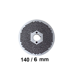Matrita 140/6 mm | Diametru 140 mm, Gauri 6 mm, Grosime 28 mm | Compatibila cu Granulatoare Furaje