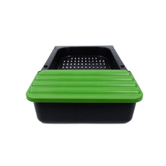 Tava pentru cuibar CDP-01, plastic rezistent, pentru pana la 5 gaini, cu ventilatie si sistem de colectare oua