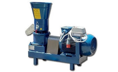 Presa de peleti GPP-15, 15 kW, 500 kg/h furaje, 180 kg/h rumegus