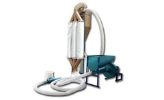 Moara cu aspiratie si ciclon PPZ-30, motor 30 kW, randament 2000-4000 kg/h, furtun aspirare 10m, protectie avansata