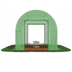 Solar de gradina 10x4x2.5m, polietilena 240 g/m², structura metalica, 40m², protectie UV