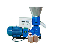 Granulator Furaje KL-250 | 11 kW, 400 kg/h, Matrita 4 mm, Motor Inclus | UNITEH