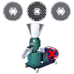 Granulator Furaje KL-120 ( fara motor) cu 3 Matrite (2,5 mm, 4 mm, 6 mm), 100 kg/ora, 3 kW, 220V