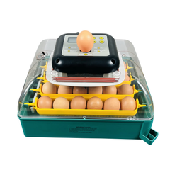 Incubator Automat EU PROFI C-24, Capacitate 24 Oua, Intoarcere Automata, Senzori Temperatura si Umiditate