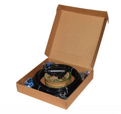 Kit irigare universal pentru sera, 100m banda picurare, debit 2L/h, material polietilena