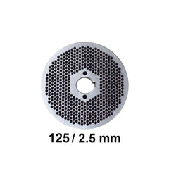 Matrita 125/2.5 mm | Diametru 125 mm, Gauri 2.5 mm, Grosime 19 mm | Compatibila cu Granulatoare Furaje