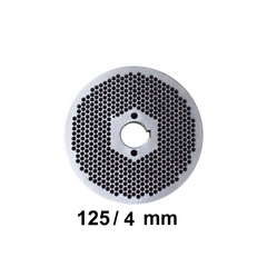 Matrita 125/4 mm | Diametru 125 mm, Gauri 4 mm, Grosime 22 mm | Compatibila cu Granulatoare Furaje