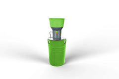 Moara de cereale EUROMILL-60, motor 1300W, productivitate 400kg/h, galeata 60L, 4 site incluse