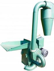 Moara profesionala cu ciclon 11 kW, motor inclus 380V, capacitate max. 1500 kg/h