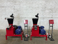 Masina de peleti GRAND 200 PRO, 15 kW, 200 kg/h rumegus, 500 kg/h furaje