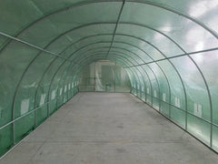 Solar de gradina 12x3x2m, polietilena 240 g/m², structura metalica, 36m², protectie UV