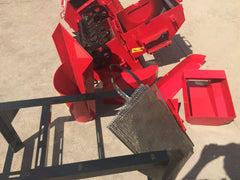 Tocator furaje UNITEH 400-30, motor inclus 5.5 kW, capacitate max. 1500 kg/ora, multifunctional