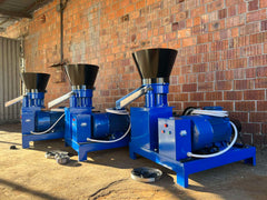 Masina de peleti GRAND 300 PRO, 22 kW, 400 kg/h rumegus, 800 kg/h furaje