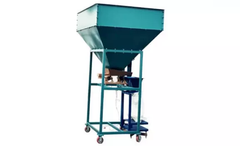 Dozator pelete cu buncar 1,5 m3 si cantar DV-1,5, 800-1200 kg/h, 220V